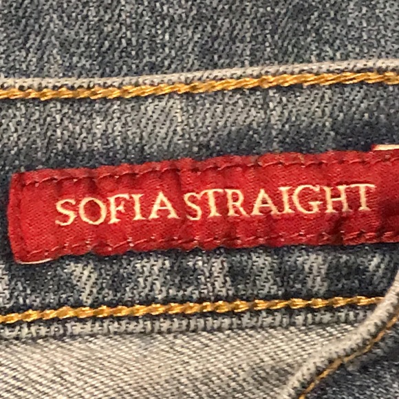 Lucky Brand Sz 12/31 Long Sofia Straight Jeans - Picture 13 of 13